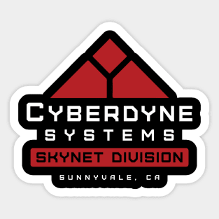 Cyberdyne Systems Skynet Division T-shirt Sticker